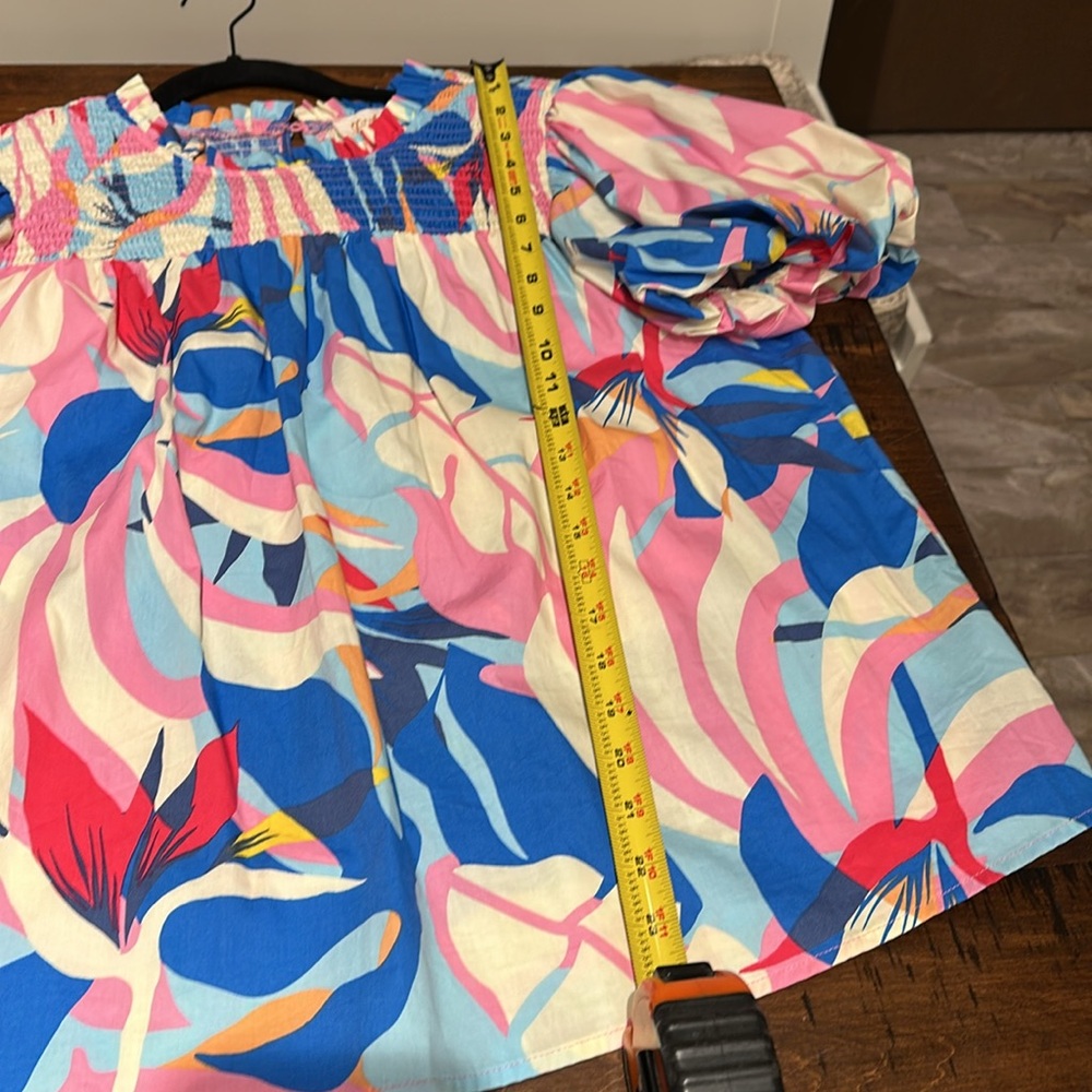 Listicle Multicolor Floral Women's Blouse - Picture 8 of 11